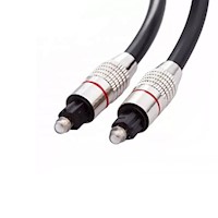 Cable Audio Óptico Digital Toslink Slim 1.5 Metros Fibra